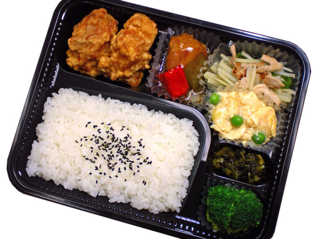 お昼の日替わりお弁当